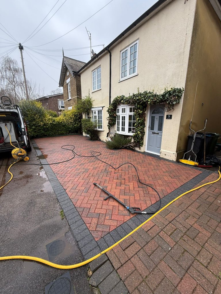 after driveway cleaning, Professional Driveway Cleaning Beats DIY