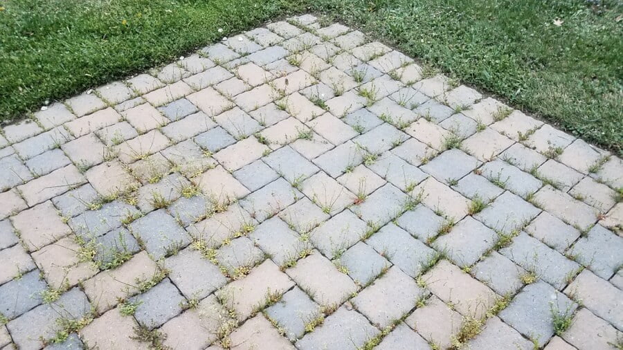 block paving cleaning