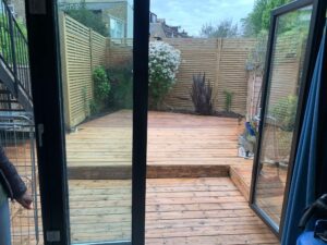 decking cleaning in london